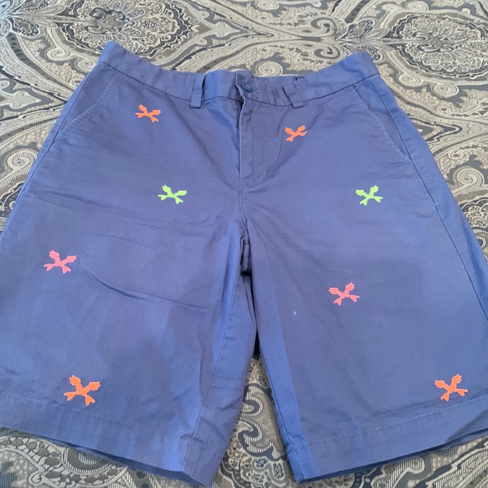 Vineyard Vine Neon  fish bones shorts